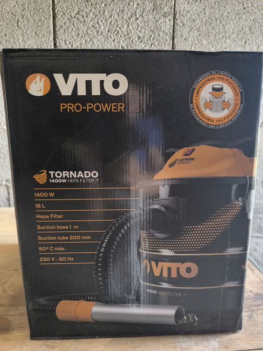 Aspirador de cinzas Vito 1400w