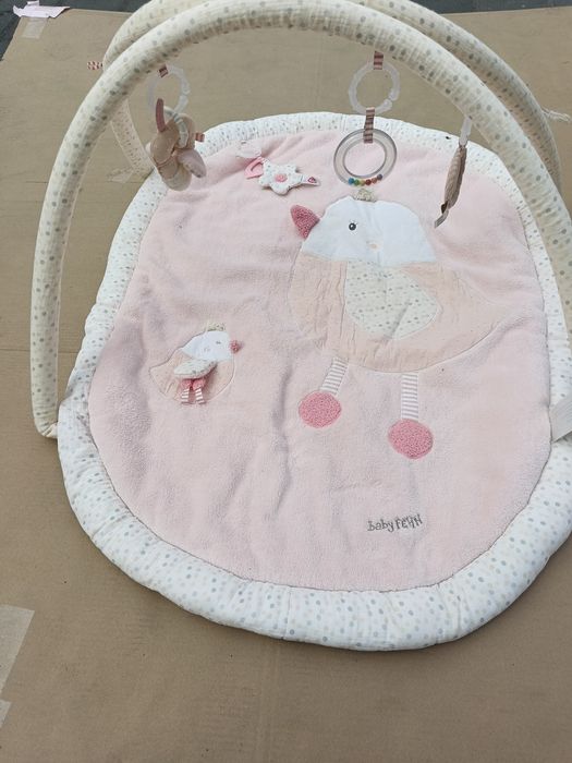 Mata edukacyjna  różowa