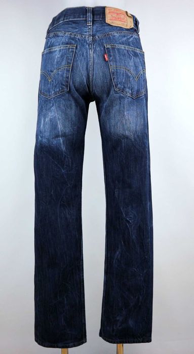 Levis 501 spodnie jeansy W31 L34 pas 2 x 39 cm