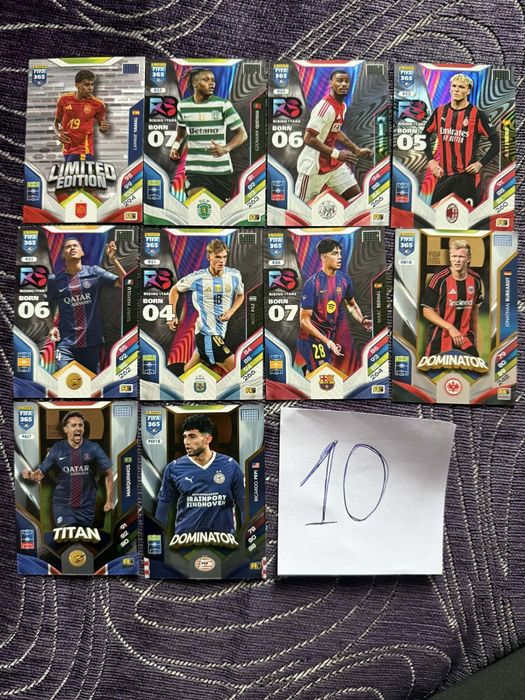 Karty kolekcjonerskie Panini