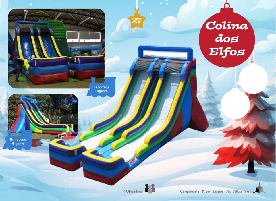 Insufláveis Temática Natal