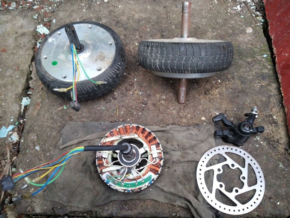 Колеса від самоката  2 шт.(комплект для саморобок)