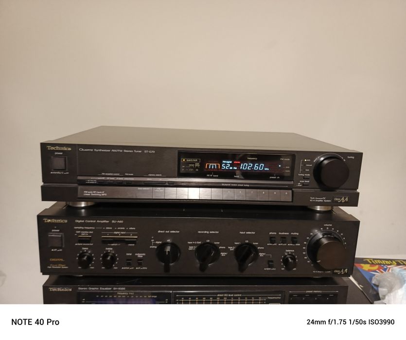 Technics tuner -radio.