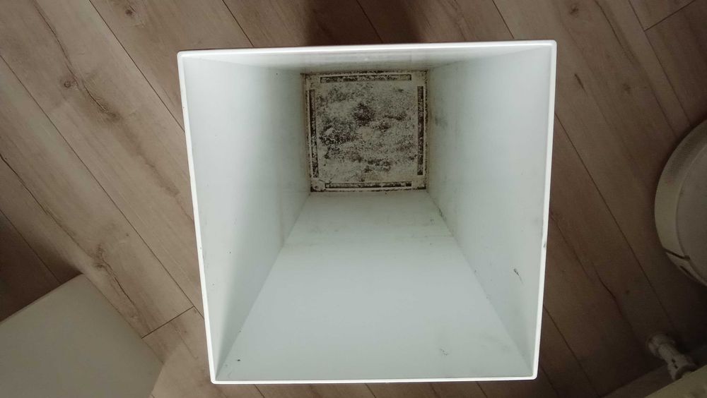 Doniczka Lamela Art 547 FInezja 30x30cm Biała