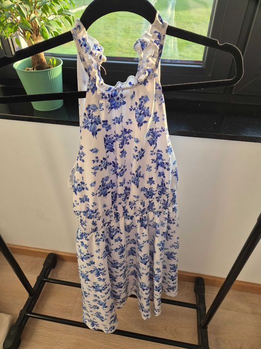 Letnia ciążowa sukienka H&M. Idelana na baby shower