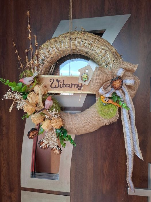 Sprzedam wianek na drzwi  lub ścianę 40 cm