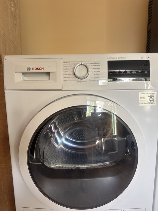 Suszarka Bosch seria 6 pompa ciepla 8 kg