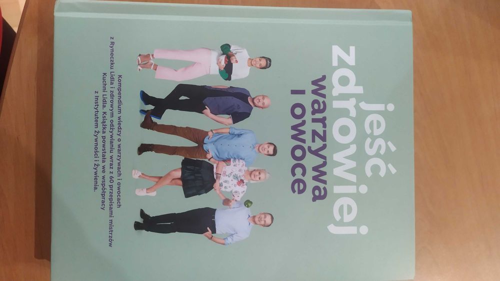 Nowa książka kucharska Jeść Zdrowiej warzywa i owoce-