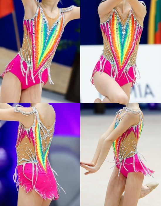 Strój startowy do gimnastyki artystycznej