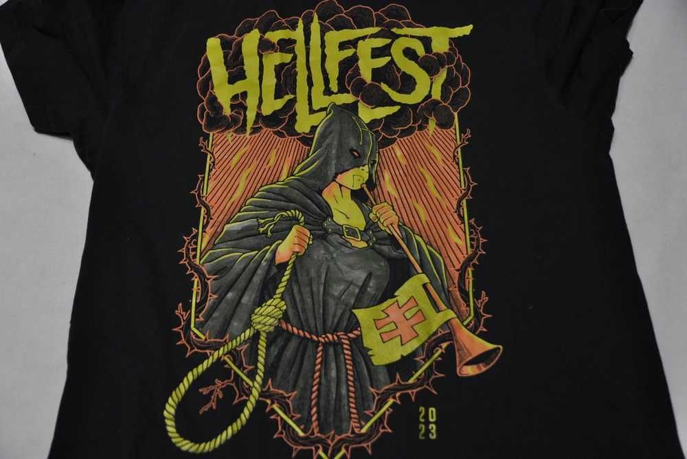 2x HELLFEST 2023 XL dwie koszulki tshirt męski heavy metal  i3v