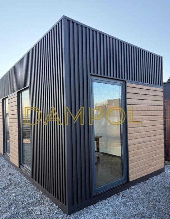 Nowoczesny pawilon leasing, biurowy, handlowy, gastronomiczny, salon