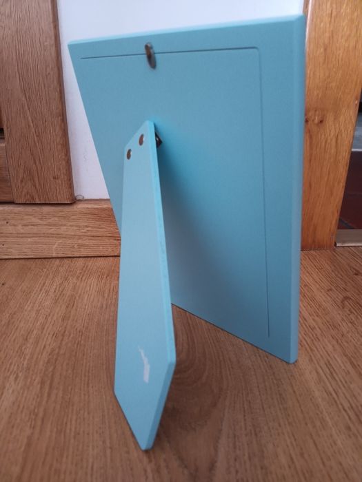 Moldura revestida prata crianca