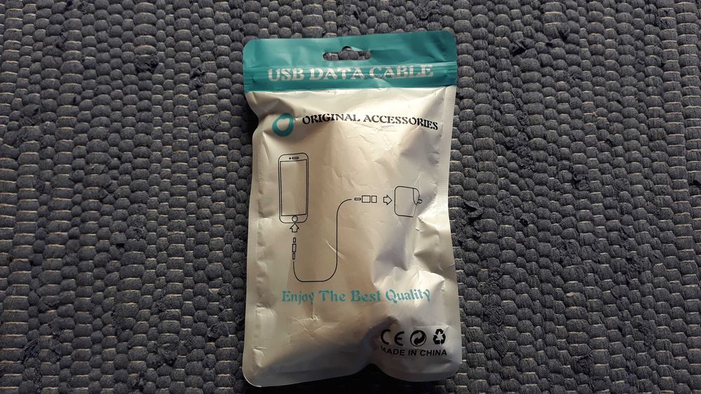 Cabo USB 3m telemóvel - Novo - portes incluidos