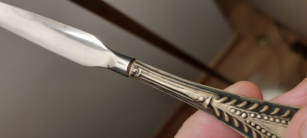 abre cartas em prata marcados