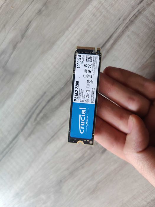 Ssd-диск Crucial P2 1TB M.2 (2280 PCI-E) NVMe x4