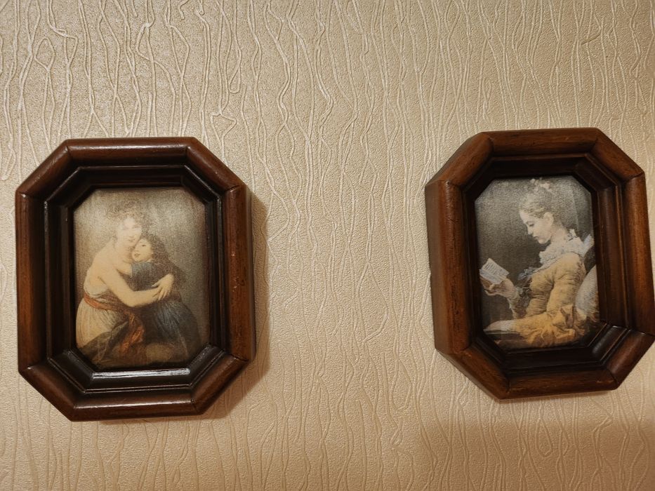 Картина шовкографія. Вінтаж. Картина шелкография.