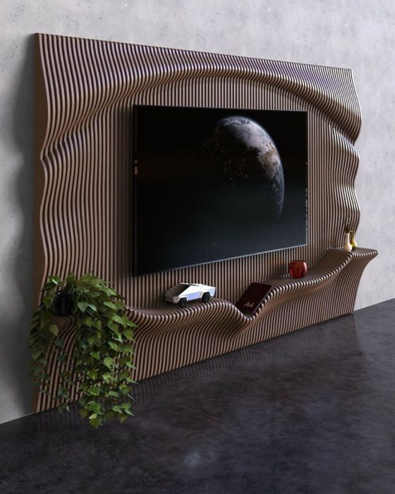 Painel de tv parametrico