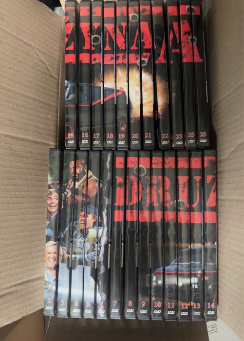 Drużyna A 47 płyt DVD