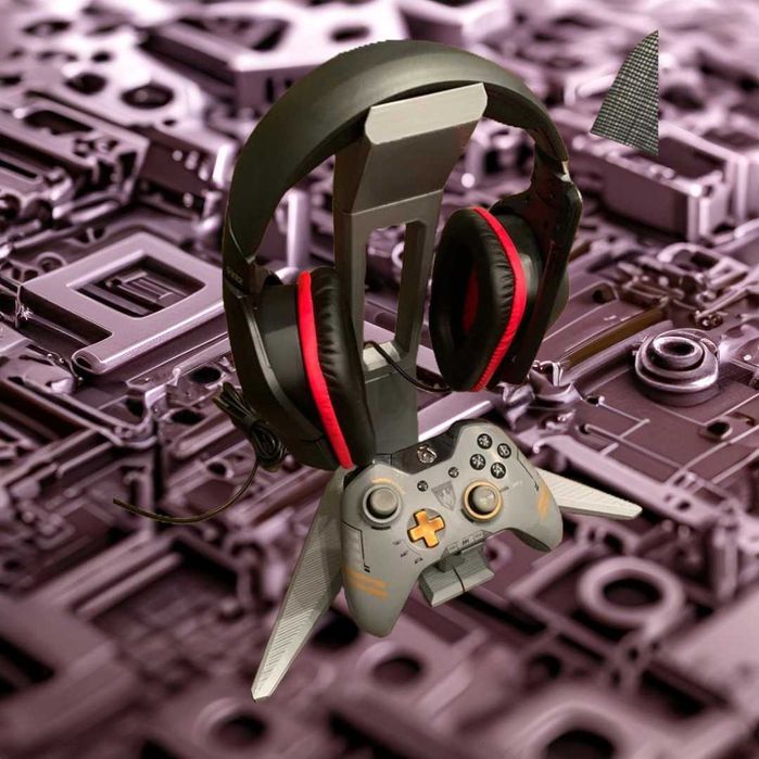 Suporte para comando + headset - Controller holder/stand.64286105273219120