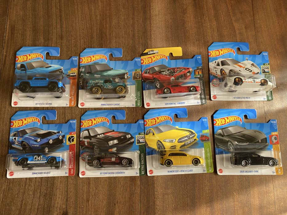 2022 rok Hot Wheels zestaw 6 sztuk