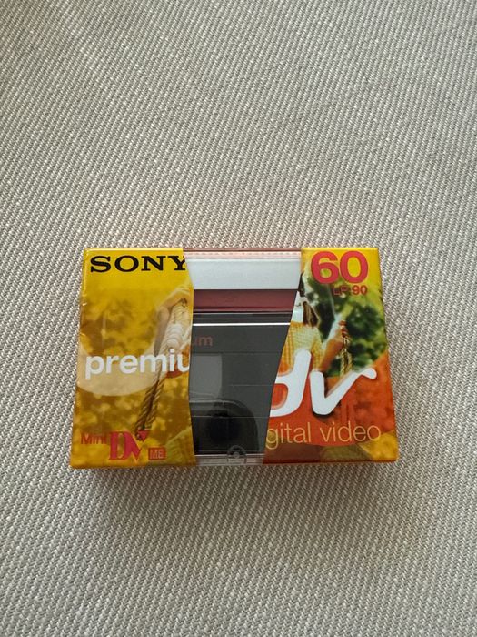 Sony Mini DV cassete 60 LP 90 nova e selada