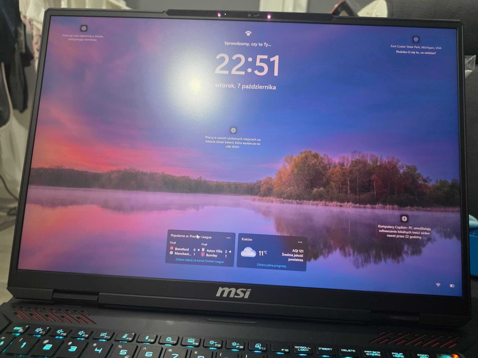 Laptop gamingowy MSI Raider 18 HX AI Ultra 9-285HX/64GB/4TB/RTX 5090