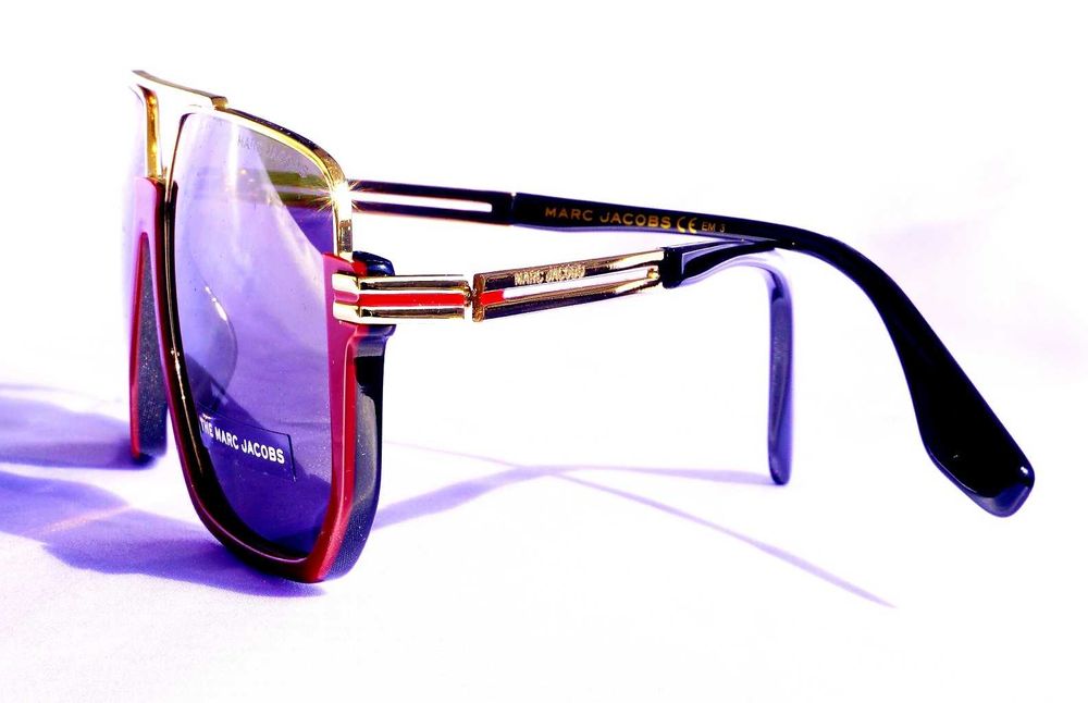 Okulary Marc Jacobs Marc Jacobs MARC 413S 0A4K1 czarny złoty burgund