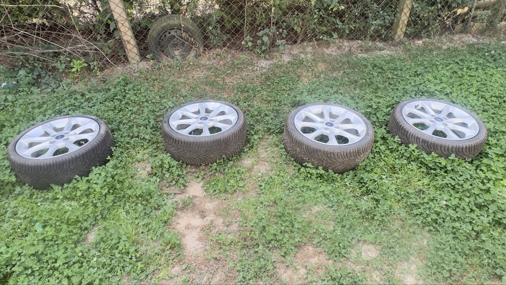 4 szt sprzedam koła i opony 205/40 r17 4 śruby ford