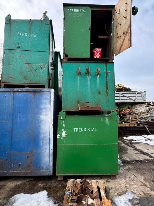 skrzynie narzędziowe, kontenery