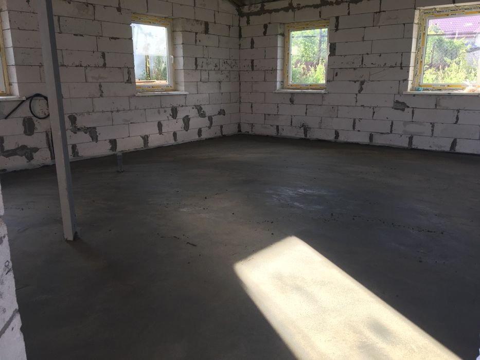 Стяжка пола, полусухая