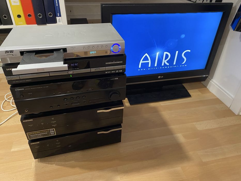 Leitores DVD e Receiver Amplificador Samsung
