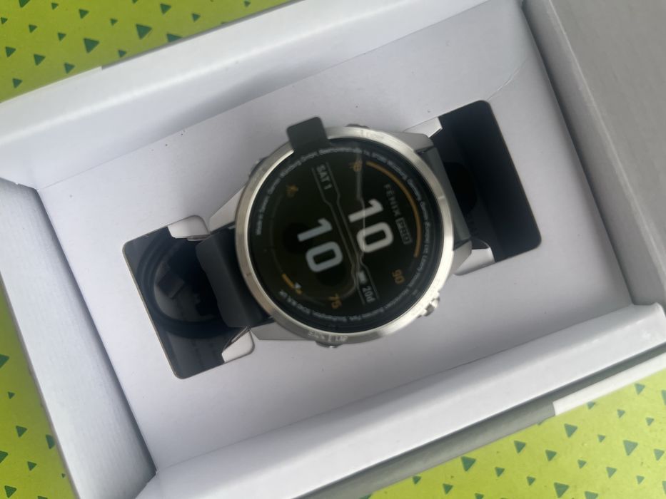 GARMIN Fēnix 7S PRO (Novo - sem uso) - Solar