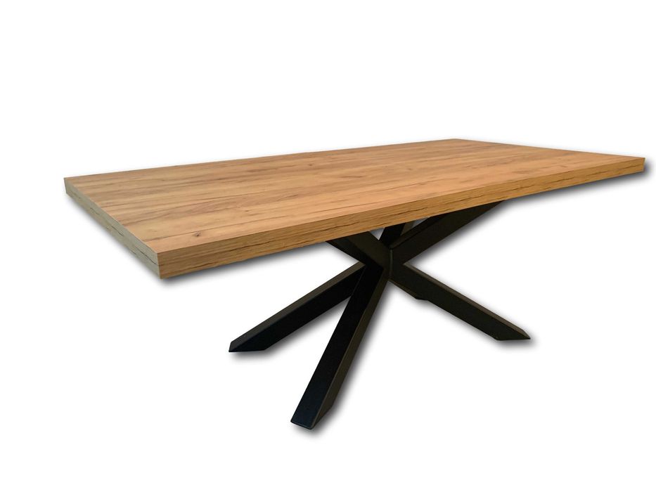 Stół 160x90 Loft industrialny metalowe nogi X na wymiar