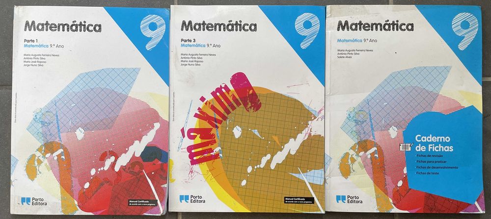 Livros Escolares 9ºano