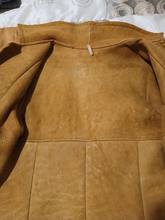 Casaco em Pele e Lã