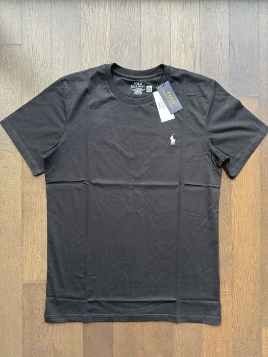 T-shirt Ralph Lauren preta
