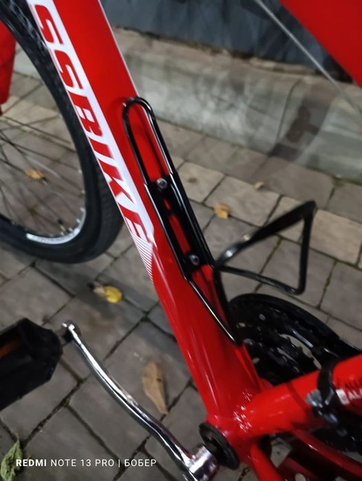 Велосипед  CROSSBIKE, 26", червоний