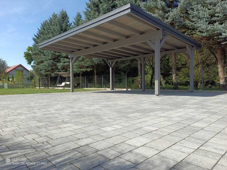 Wiata , carport , zadaszenie , Garaż