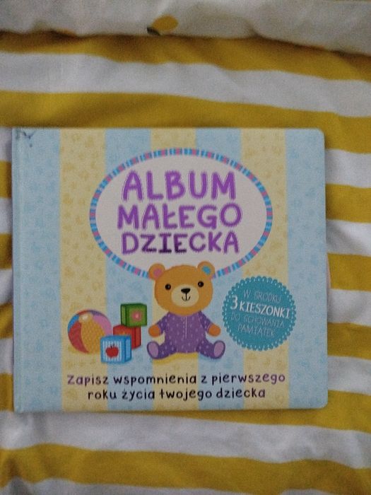 Album pamiątka dla noworodka pamiętnik