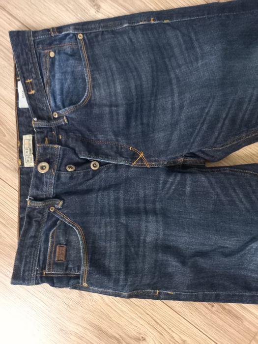 Firmowe męskie  spodnie jeans-BLEND-32/30-L