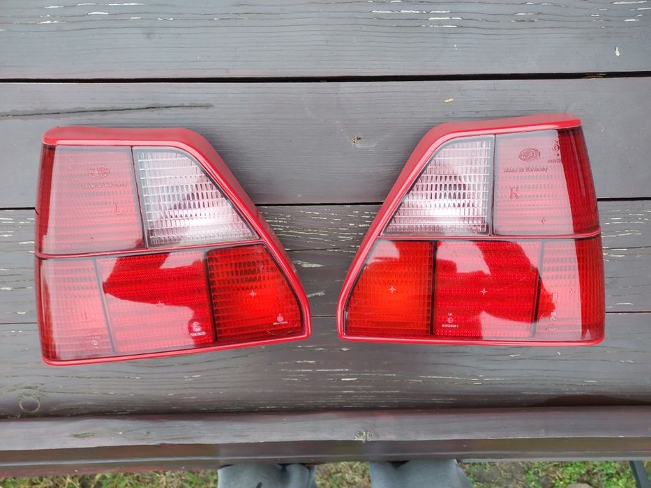 Lampy golf ii 2 Jetta fake FIFFT RED tuning