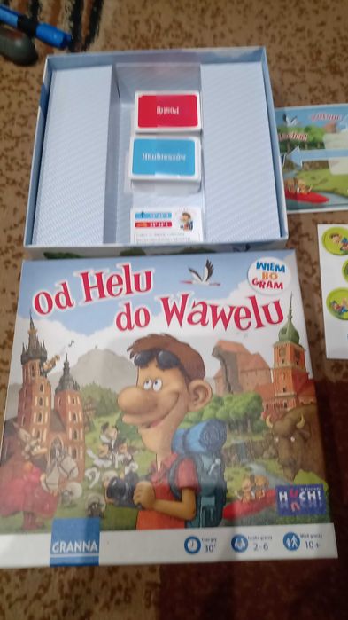 Gra planszowa od Helu do Wawelu