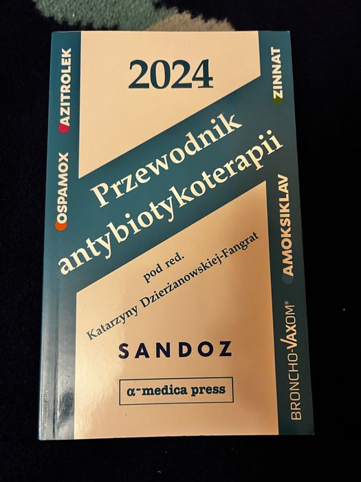 Przewodnik antybiotykoterapii 2024