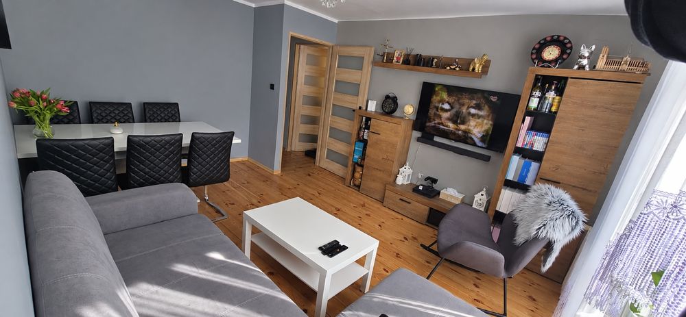 Nowy Staw – centrum | 49 m² | 3 pokoje | balkon | ogródek | Piwnica