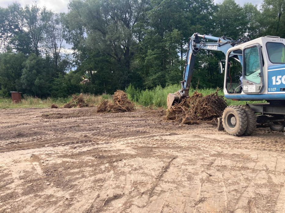 Usługi koparką wywrotką piasek ziemia rozbiórki