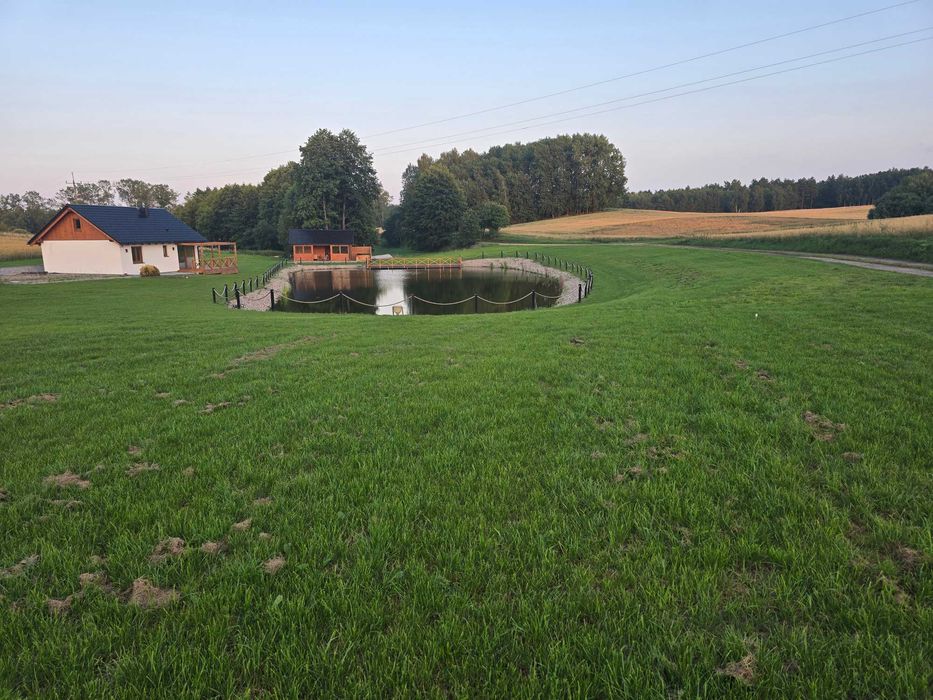 Całoroczny Domek z Jacuzzi,Sauną i Stawem