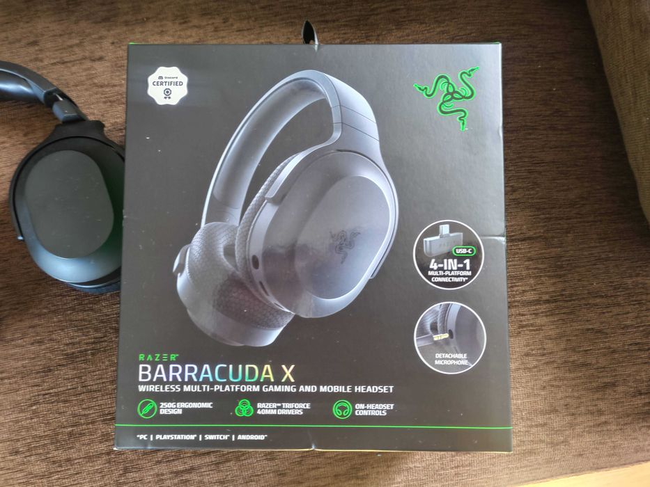 Headset Razer Barracuda X Wireless/Bluetooth Preto