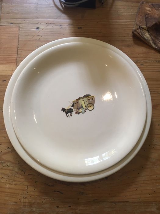 Prato de bolo / servir francês Saline Marin Paris