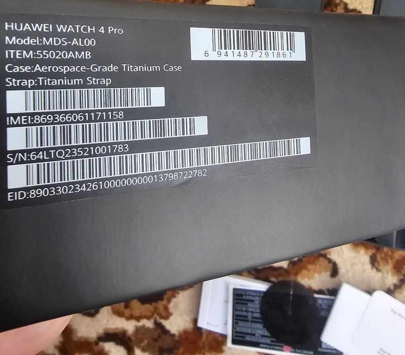 Смарт-часы Huawei Watch 4 Pro Elite Titanium