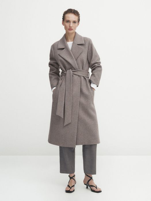 Пальто  Massimo Dutti жіноче